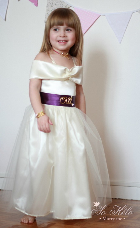 Robes enfant mariage