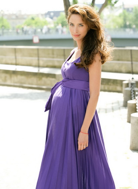 Robes longues femme enceinte