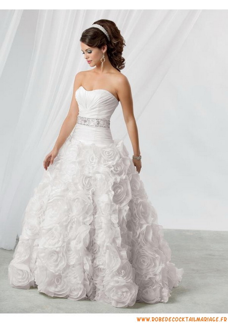 Une belle robe de mariage