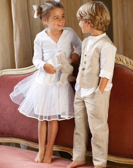 Vetement enfant mariage