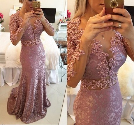 Robe soirée 2016 dentelle