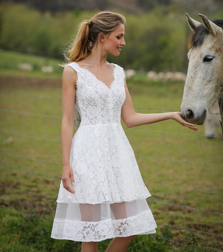 Robes de mariée courtes 2018