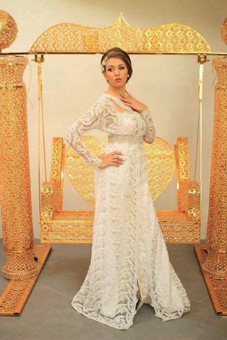 Caftan pour mariée 2017