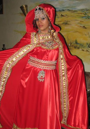 Robe kabyle haute couture 2017