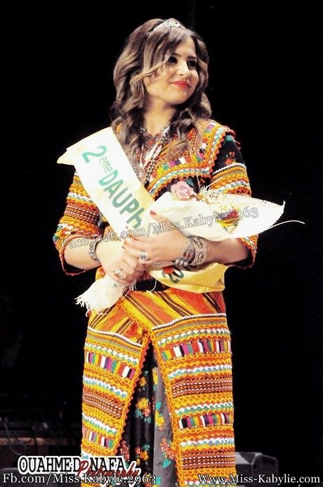 Robe kabyle miss kabylie 2017