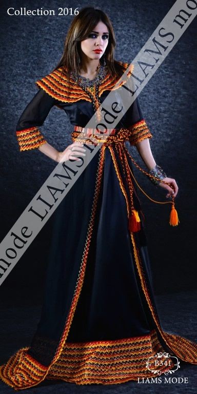 Robe kabyle noir 2017