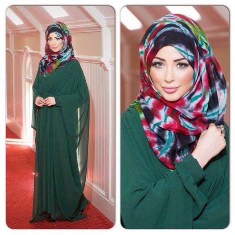 Robe longue hijab moderne 2017