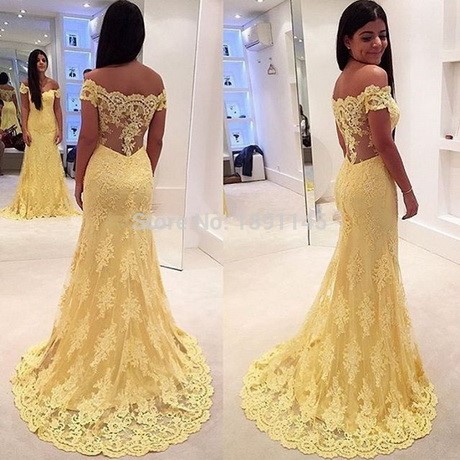 Robe soirée en dentelle 2017