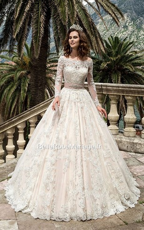 Belle robe de mariée 2019