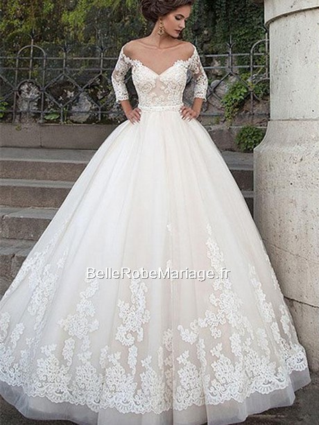 Les robes blanches de mariage 2019