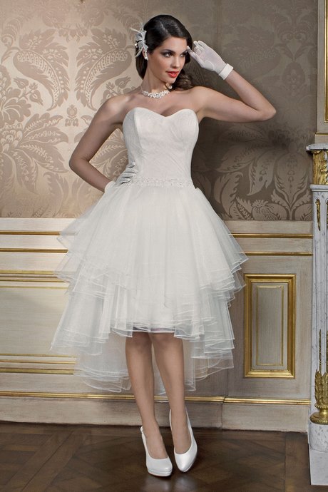 Robe de mariée 2019 courte