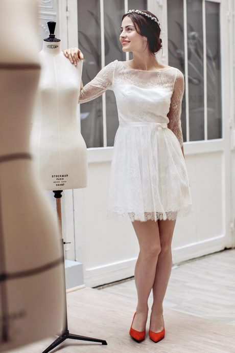 Robe de mariée 2019 courte