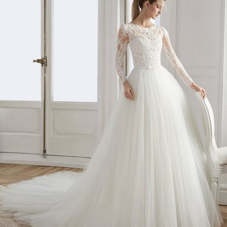 Robe de mariée manche longue 2019