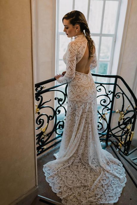 Robe en dentelle 2019