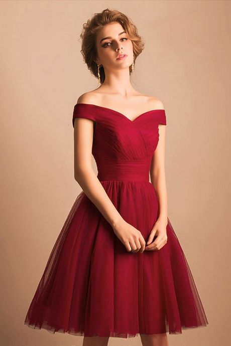 Robe soirée rouge 2019