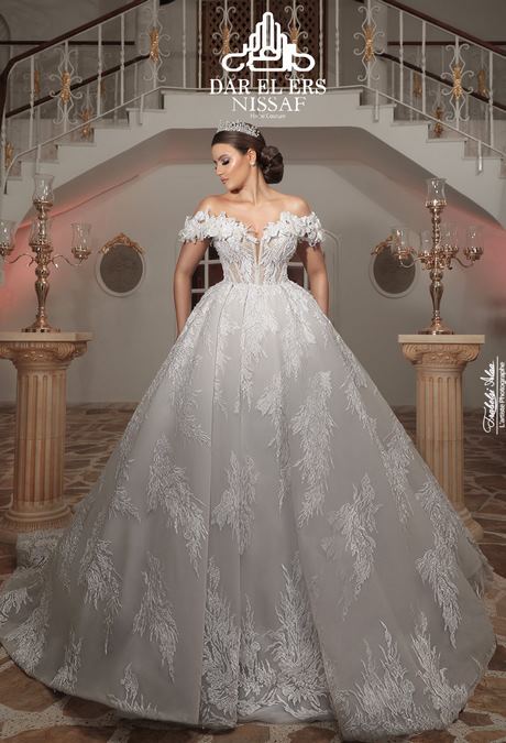 Robe blanche de mariage 2022