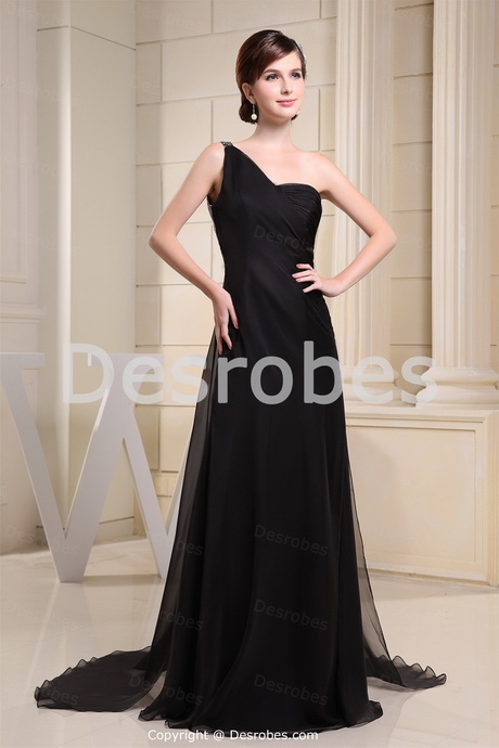 Robe de ceremonie noire