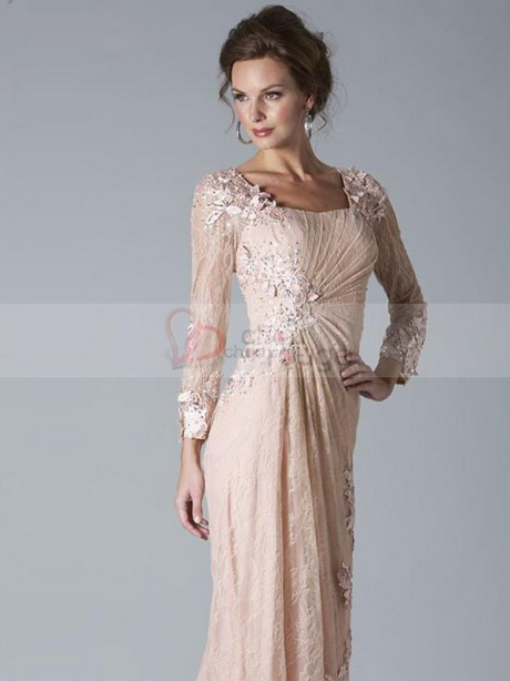 Robe de cocktail manche longue