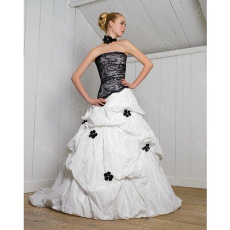 Robe de mariée dentelle noire