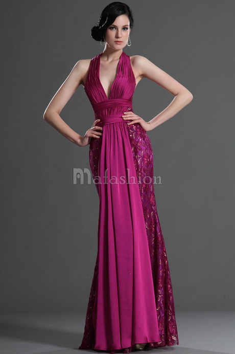 Robe de soiree a dentelle