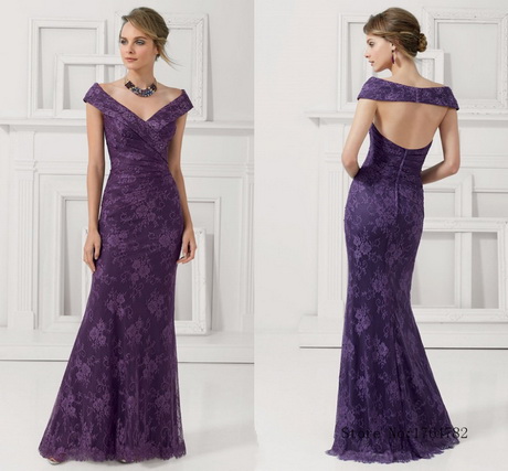 Robe de soiree longue en dentelle