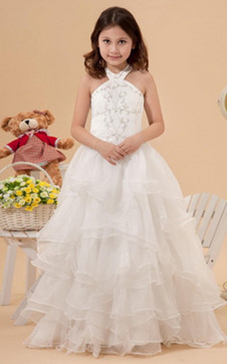 Robe dentelle enfant