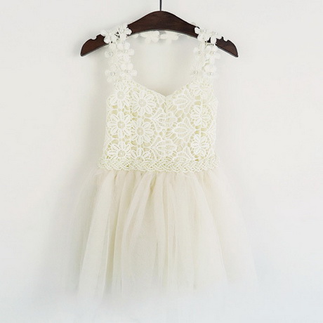 Robe dentelle enfant