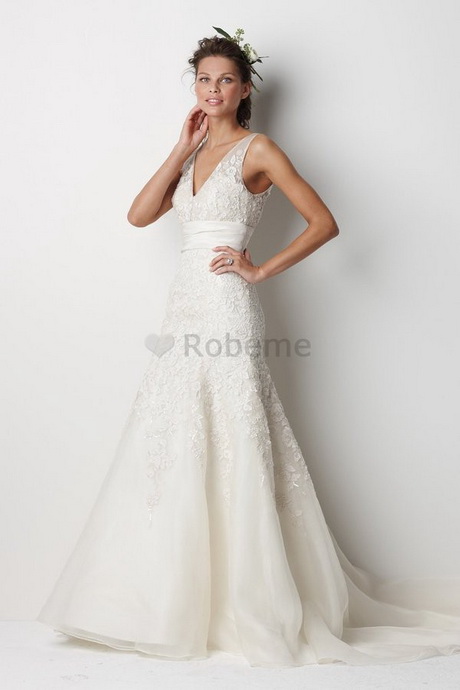 Robe dentelle romantique