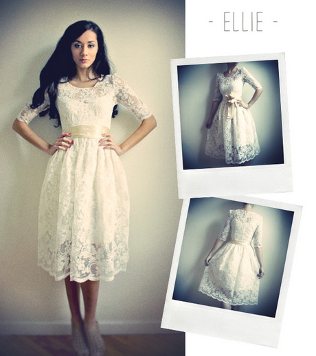 Robe en dentelle vintage