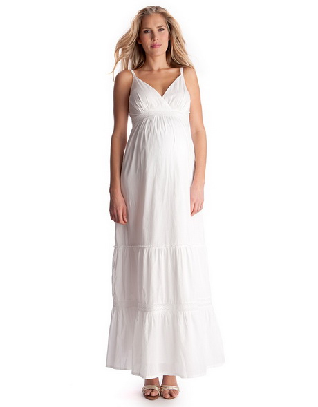 Robe longue blanche été