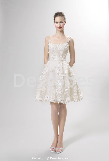 Robe mariee courte dentelle