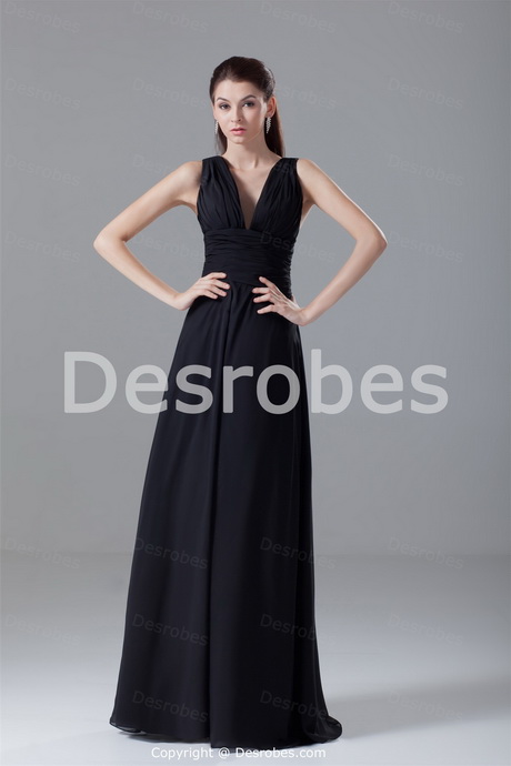 Robe noire ceremonie