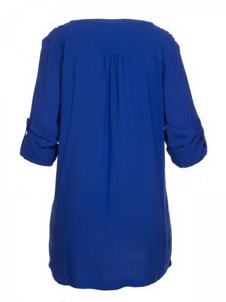 Robe tunique bleu