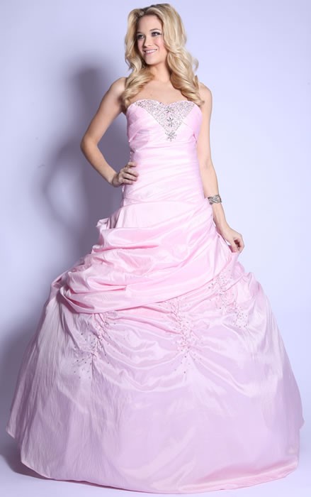 Princesse robe rose