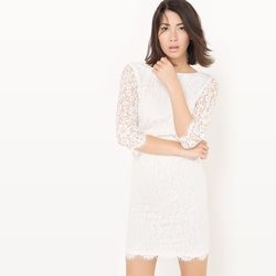 Robe blanche d hiver