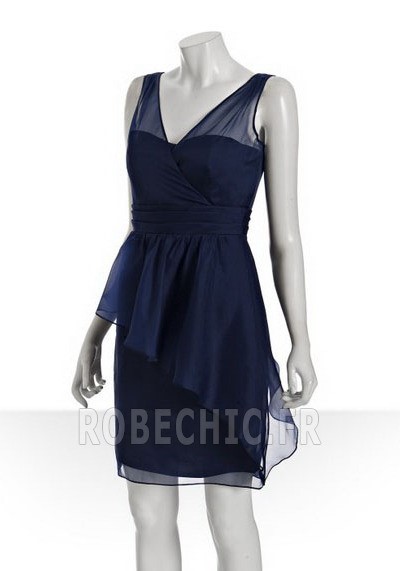 Robe chic bleu marine