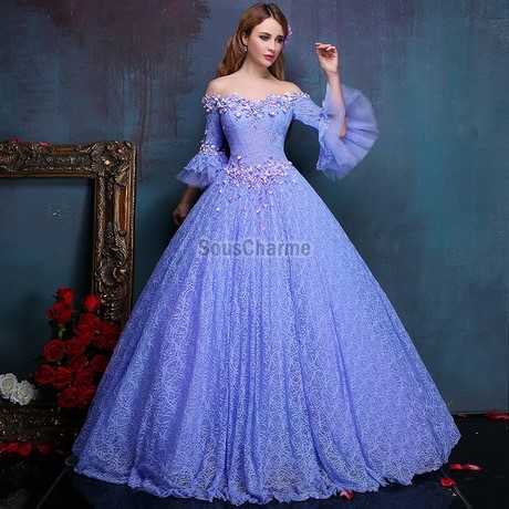 Robe de bal longue princesse