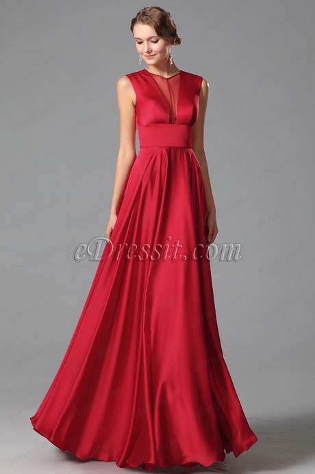 Robe de gala rouge