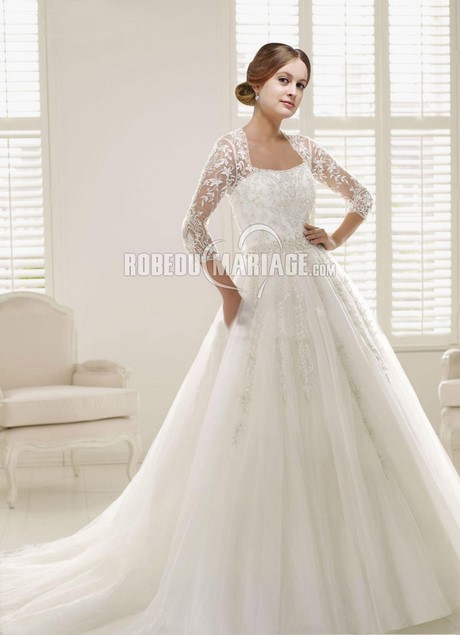 Robe de mariée dentelle princesse