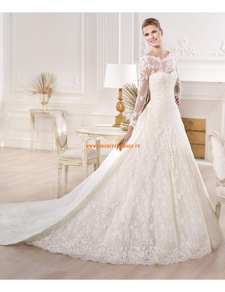 Robe de mariée dentelle princesse