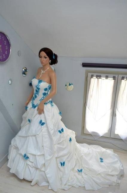 Robe de mariée princesse avec traine