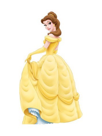 Robe de princesse belle disney