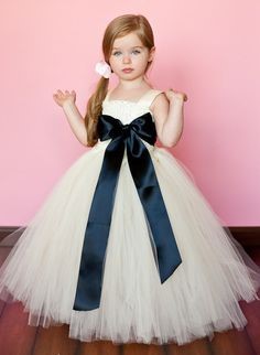 Robe de princesse fille pour mariage