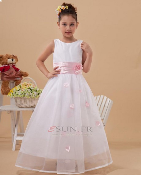 Robe de princesse mariage fille