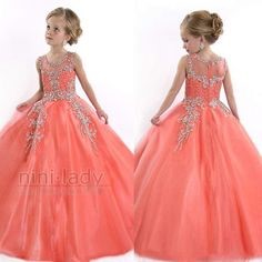 Robe de princesse mariage fille