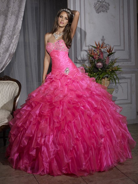 Robe de princesse rose