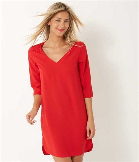 Robe ete rouge