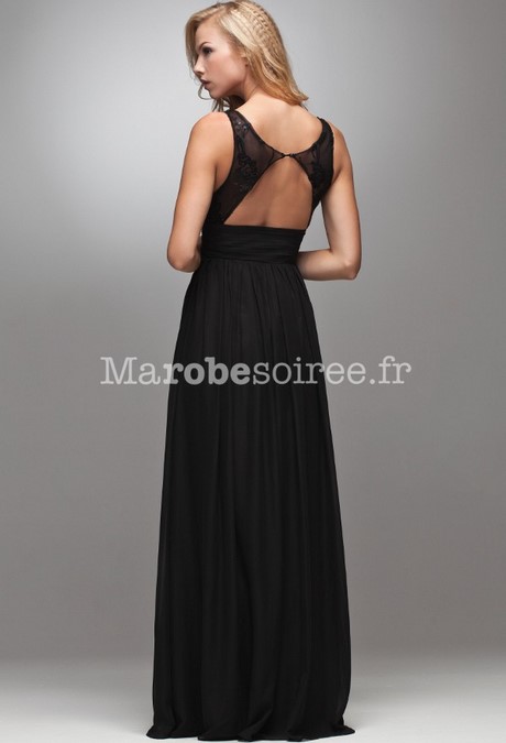 Robe gala noire