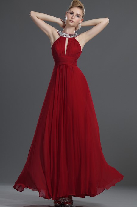 Robe gala rouge