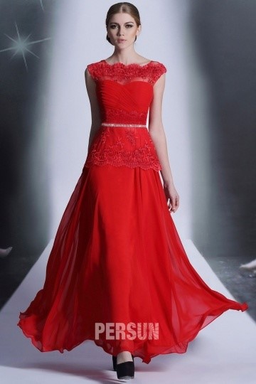 Robe gala rouge